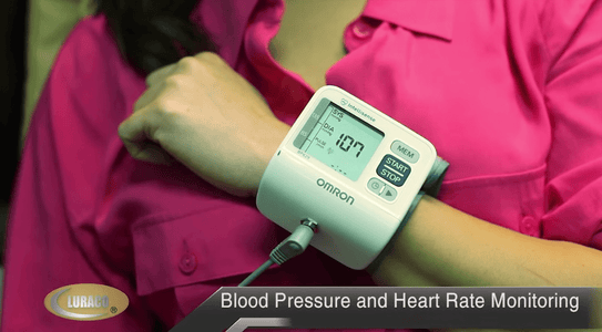 Blood Pressure and Heart Rate Monitor